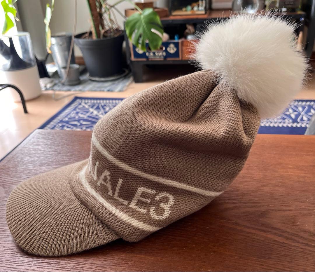 1PIU1UGUALE3 GOLF OSLO CAP　ニットキャップ　ニット帽
