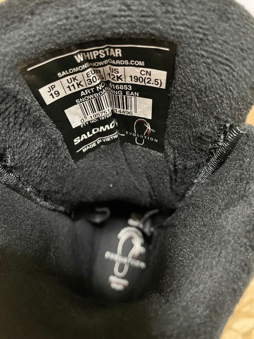 SALOMON キッズ　スノーボード ビンディング　ブーツ　セット　19センチ