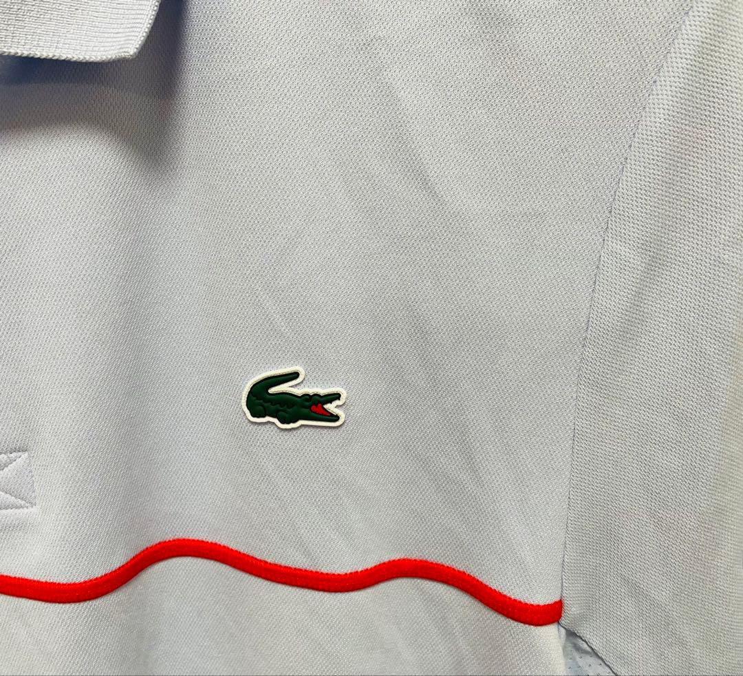 ラコステ LACOSTE テニスウェア アシンメトリーウルトラドライポロシャツ