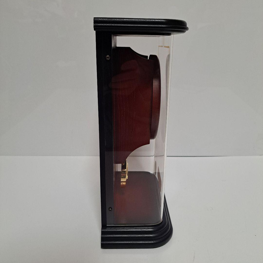 MASTER　QUARTS　高級振り子時計　置時計　木製　展示品　未使用
