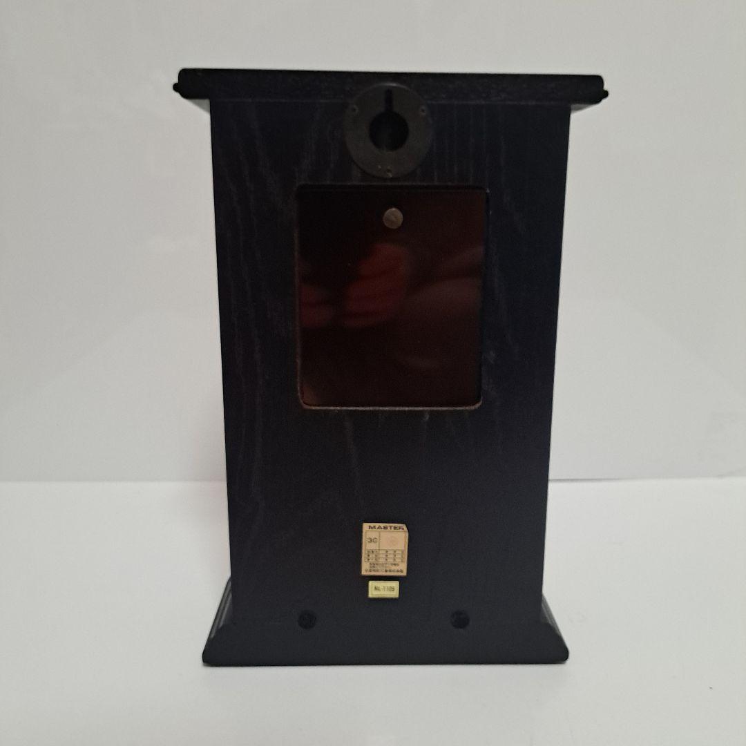MASTER　QUARTS　高級振り子時計　置時計　木製　展示品　未使用