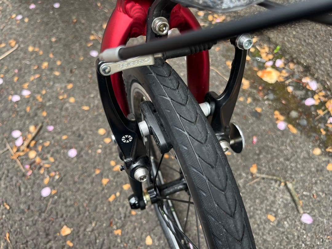 DAHON K3 折りたたみ自転車 RED/BLACK