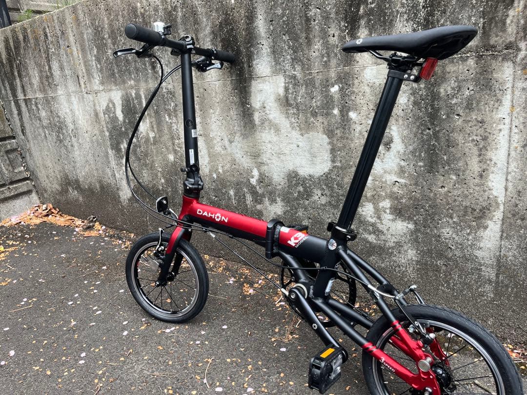 DAHON K3 折りたたみ自転車 RED/BLACK