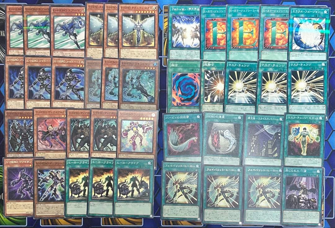 遊戯王　HEROデッキ 構築済み 40枚