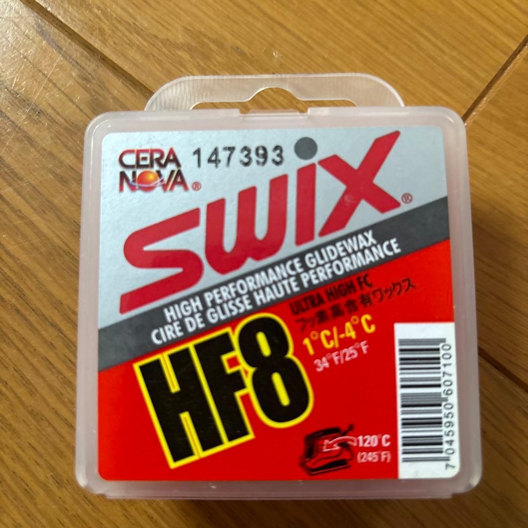 SWIX HF8 高性能グライドワックス