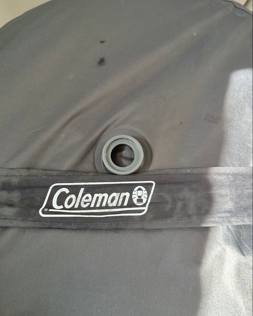 コールマン ハイピーク ダブル　インフレーターマット　グレー　Coleman