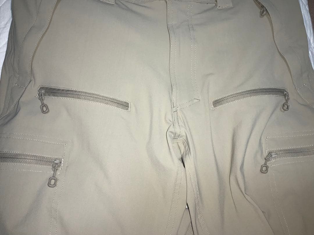 Beyond Clothing ソフトシェルカーゴパンツジッパーポケット付き