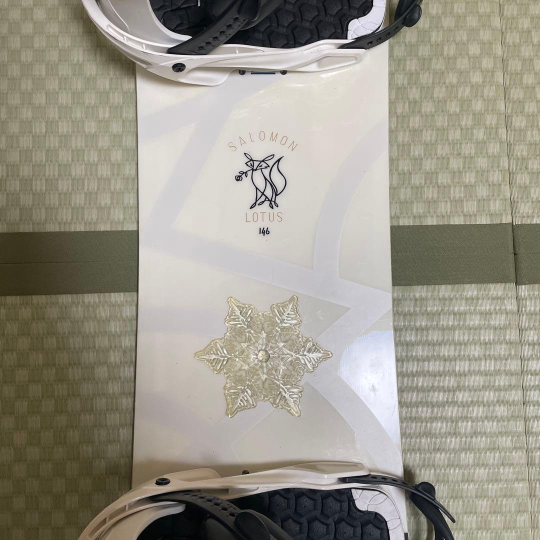 Salomon サロモン　Lotus ロータス　スノーボード　2点セット　146