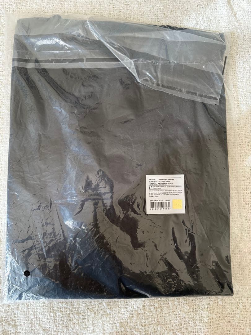 aespa dirty work MD ポップアップ 限定 Tシャツ