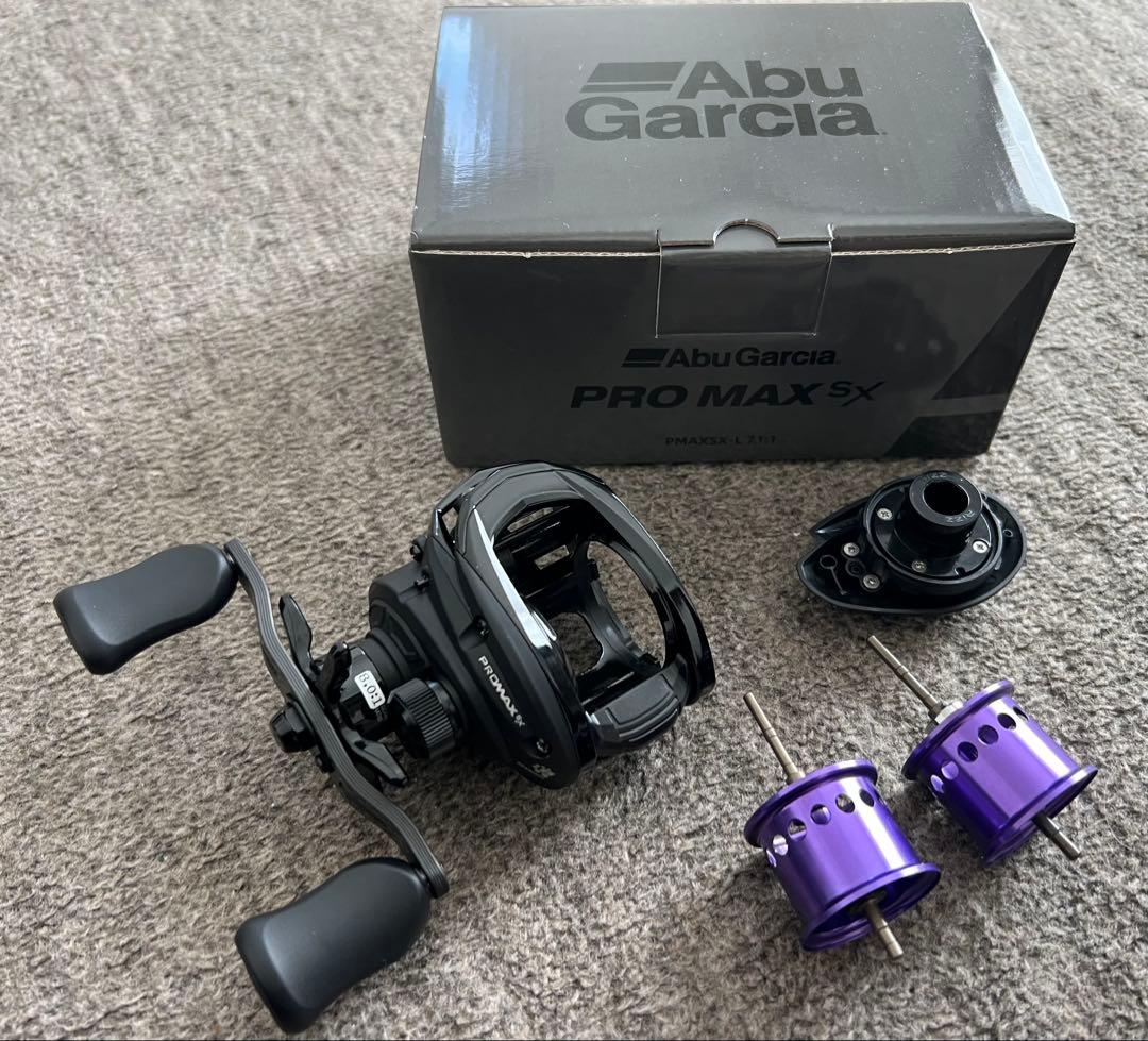 レア商品！早い者勝ち！アブガルシア プロマックスSX DCユニット装着済み、他