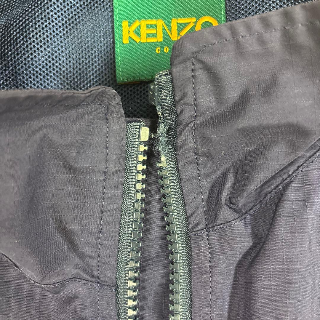 KENZO GOLF ネイビー 4 スイングトップ　ナイロンジャケット　フェード