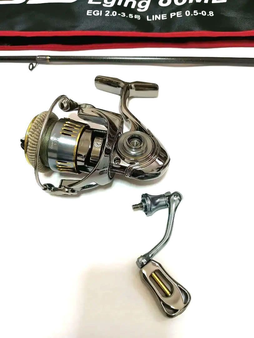 ネオスエギング86ML リールセット
