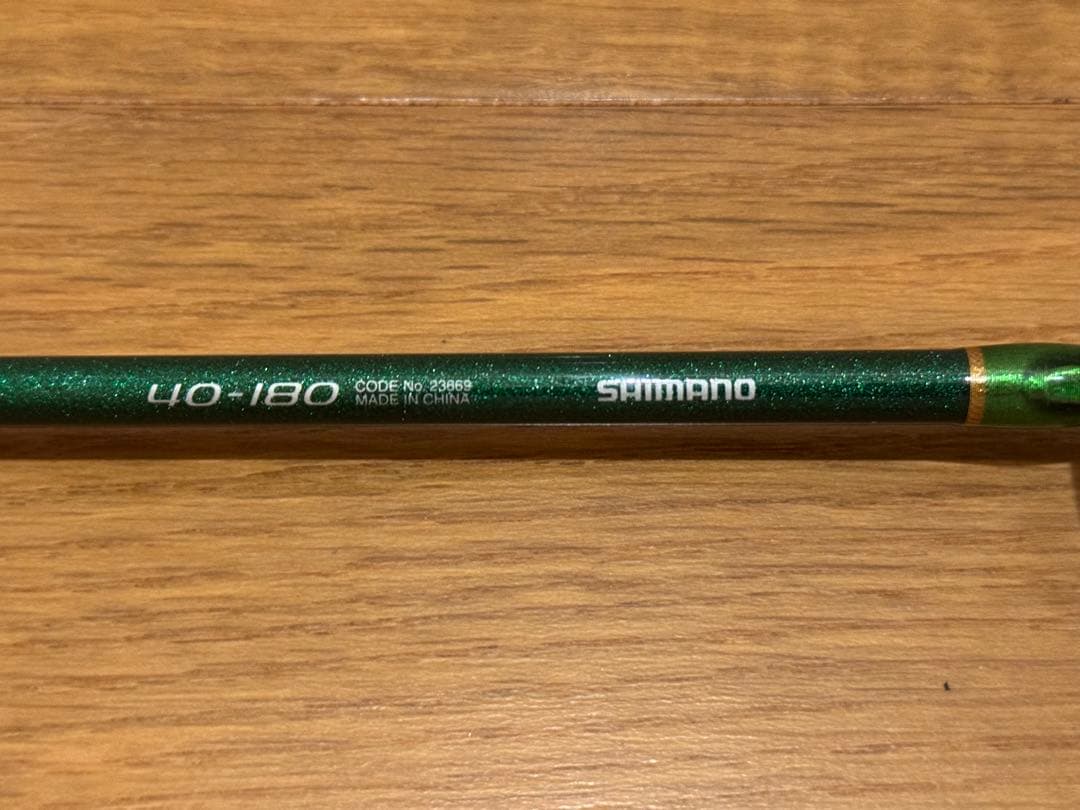 2本セットシマノ釣竿SHORT GAME 40-180、64 190III