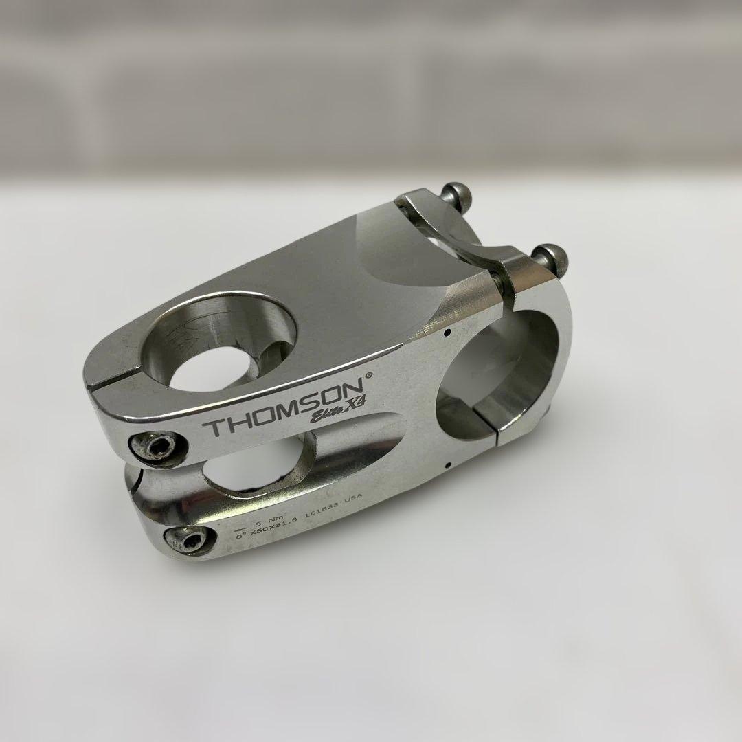 THOMSON Elite X4 ステム 31.8mm シルバー