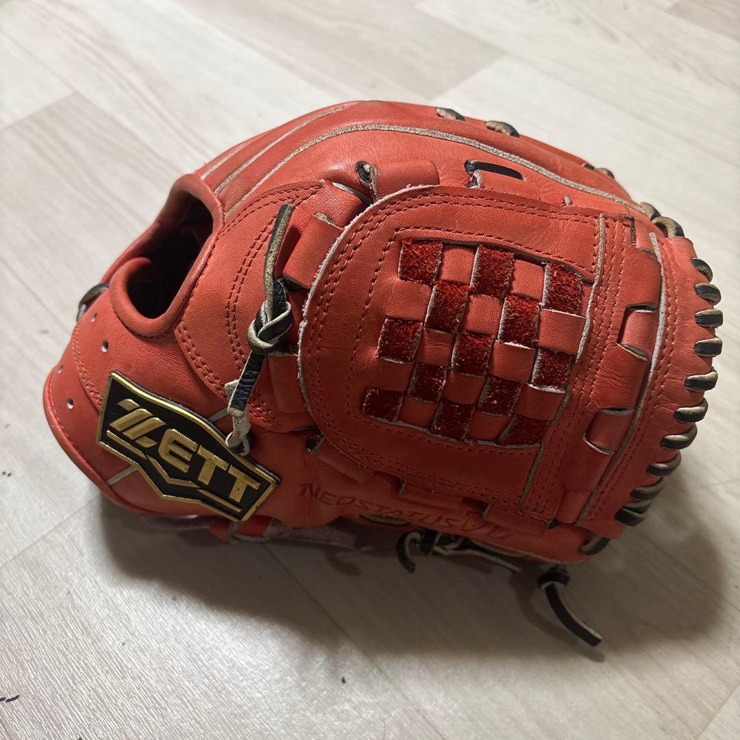 ZETT 源田モデル　少年軟式グローブ　小指２本使用　即戦力