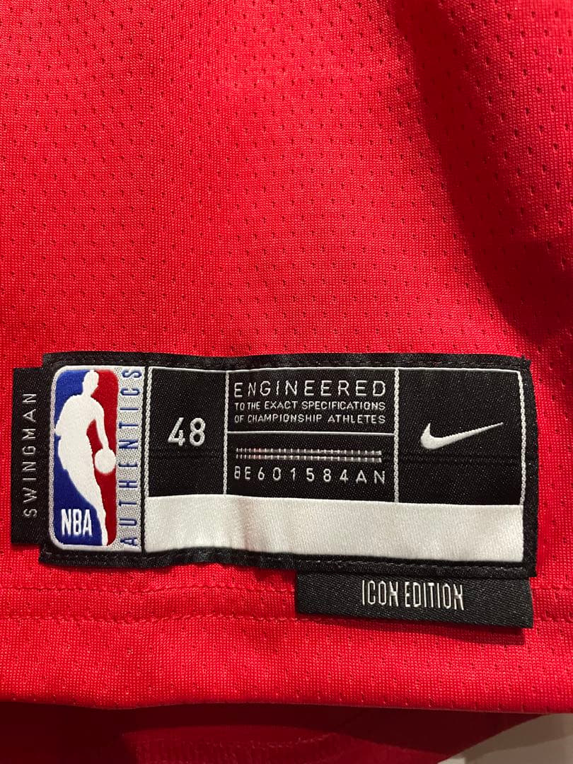 【限定・希少・新品未着用】 NBA 河村勇輝 シカゴブルズ 48 L