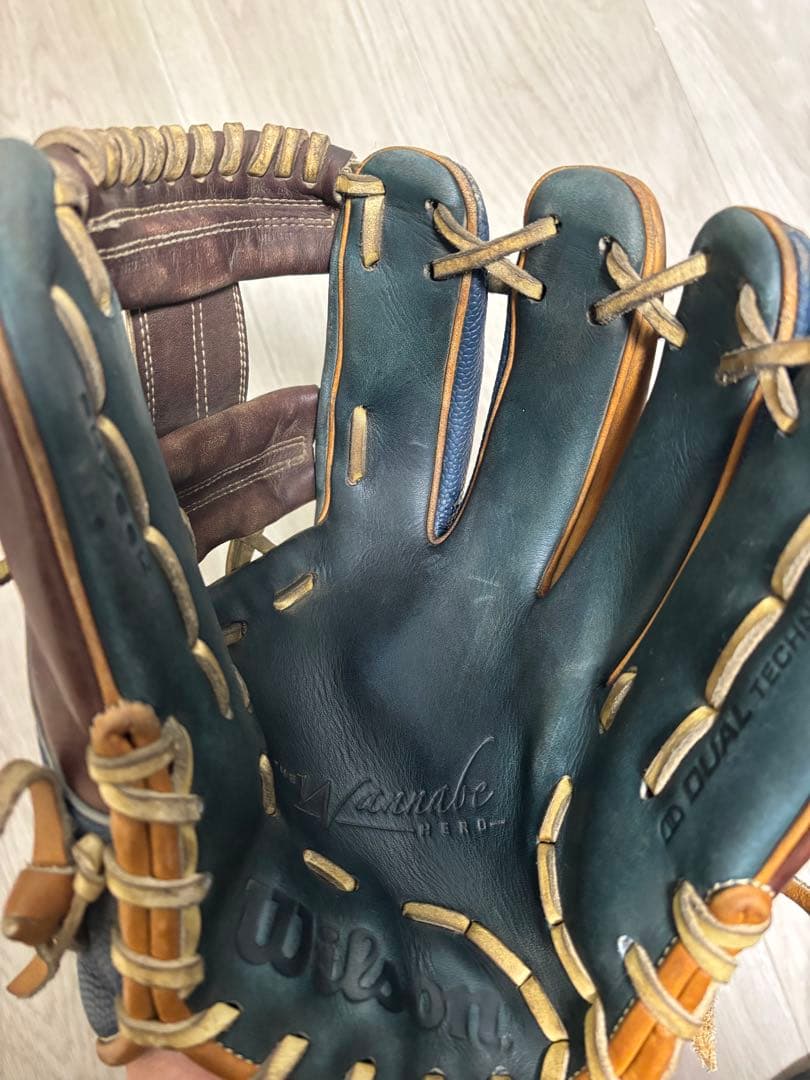 ウイルソン Wilson 野球 軟式 内野手用 グラブ ワナビー　86型 右投げ