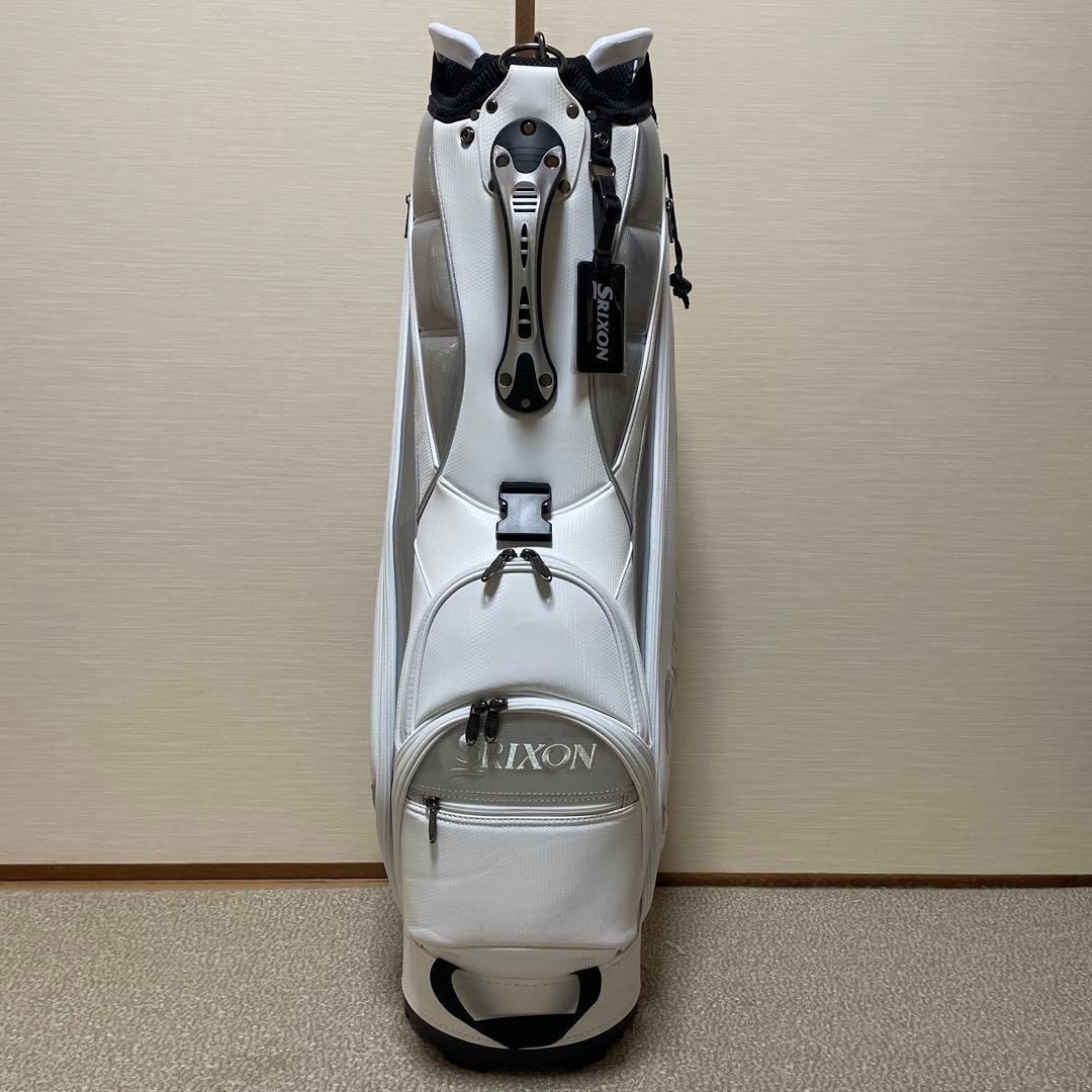 【新品未使用】Srixon スリクソン　ホワイト キャディバッグ