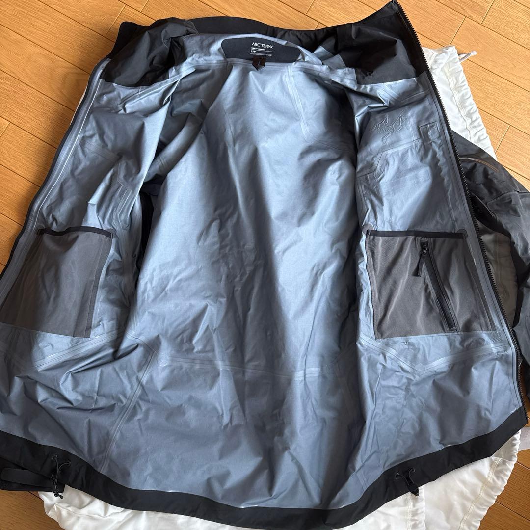 スキー ARC'TERYX Rush Jacket Men Black Size S