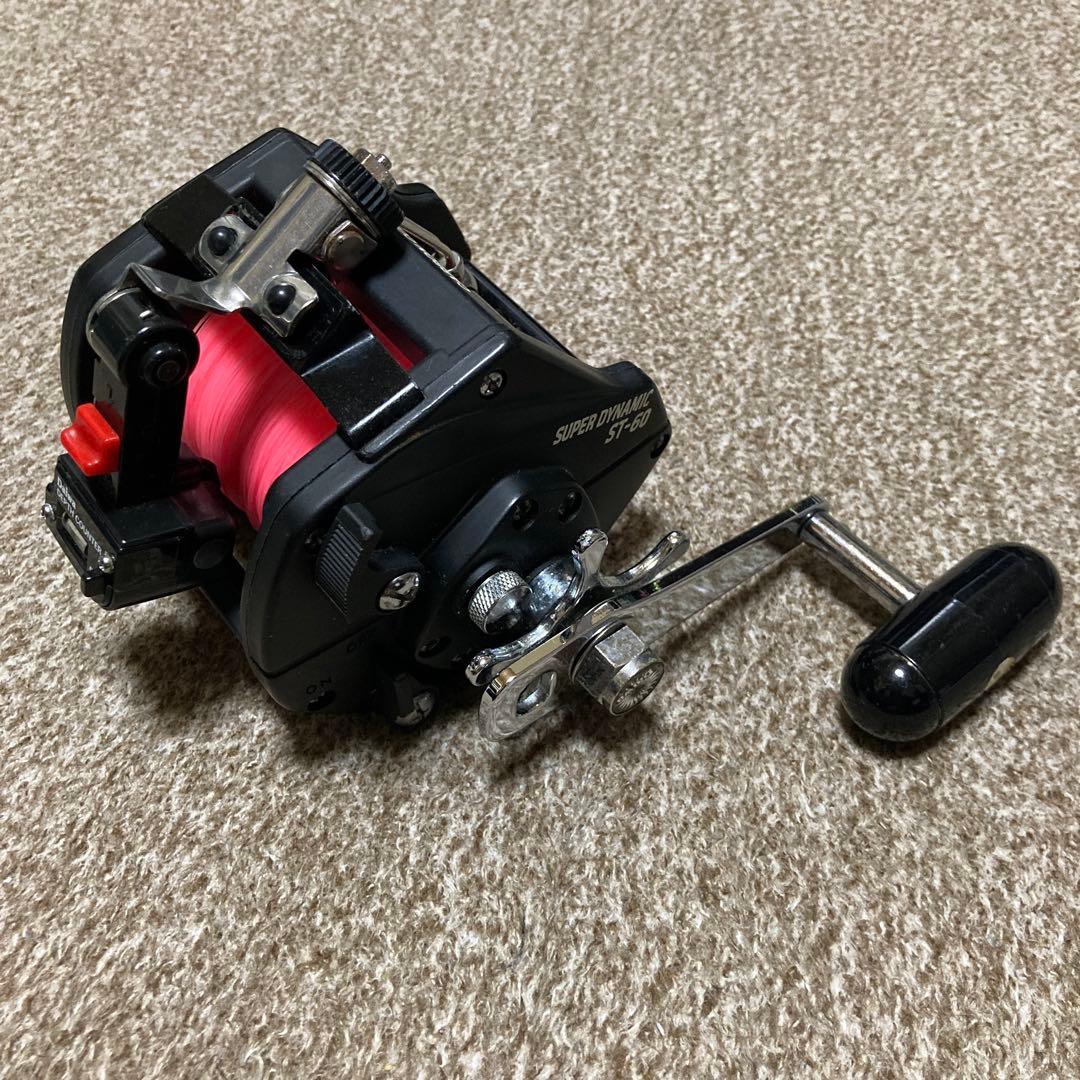 ダイワ オールド 両軸 スーパーダイナミック ST-60 デプスカウンター付き