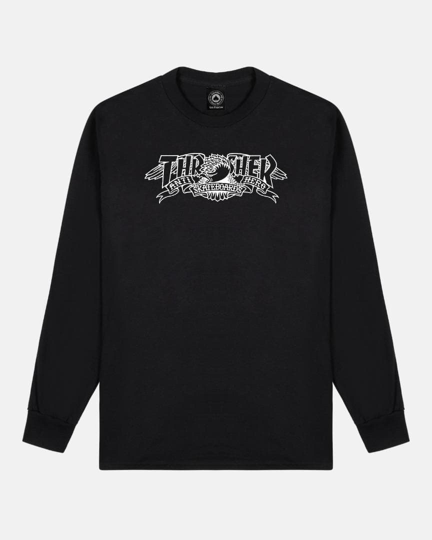 【激レア】ANTIHERO x THRASHER L/STee L【新品送料込】