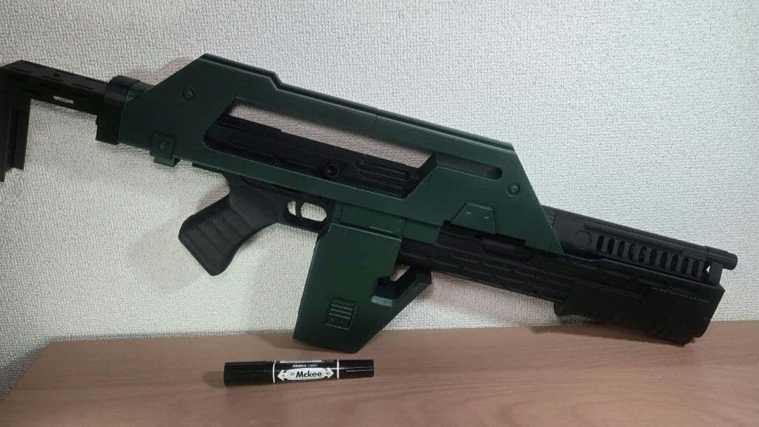 実物大　エイリアン　M-41A　パルスライフル　1/1スケール　プレデター