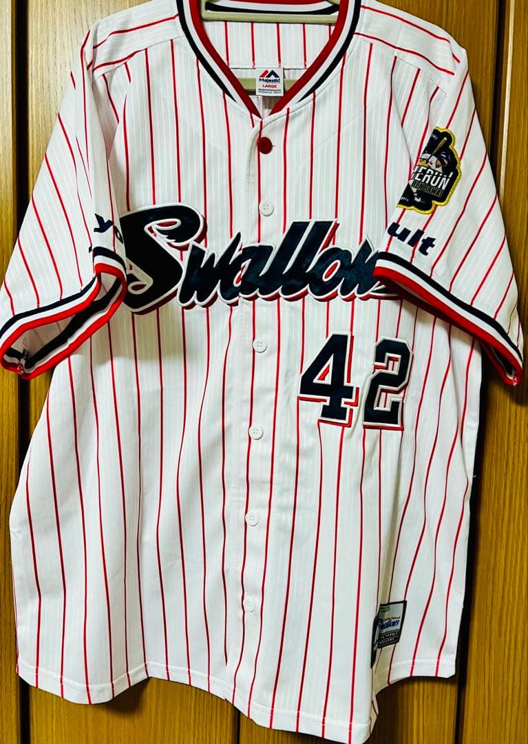 ヤクルトスワローズ　澤井廉　プロ初ホームラン　ユニフォーム　Lサイズ