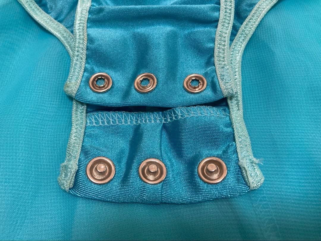 【美品】HAO-D（ハオ・ディ）　スタンダードドレス　水色　チョーカー付