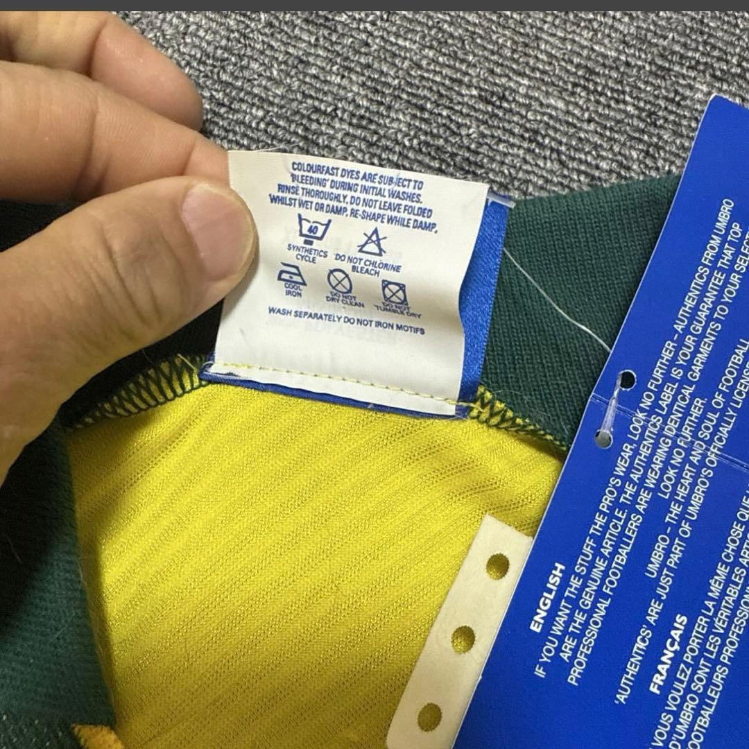未使用 ブラジル代表 90's XL UMBRO アンブロ サッカー ユニ