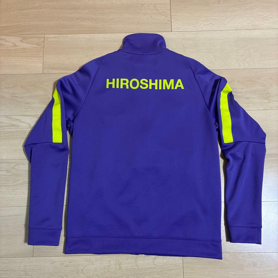 サンフレッチェ　アンセムジャケットNike 紫色HIROSHIMA