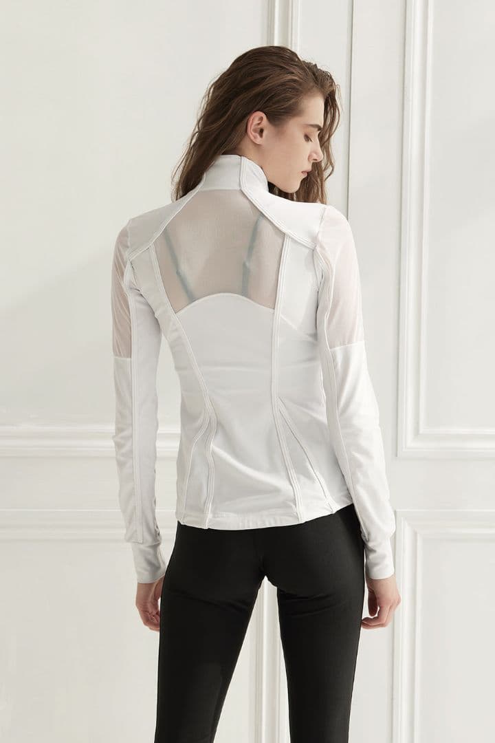 ウォーキング・ランニングウェア IRAL_FIT MESH TIGHT ZIP PARKER