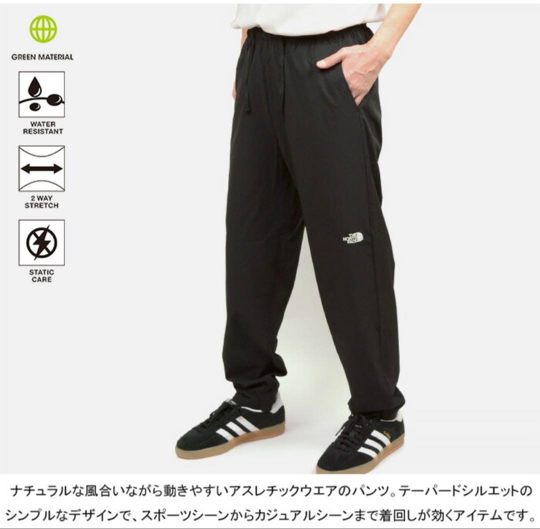 未使用タグ付　THE NORTH FACE　フレキシブルロングパンツ　黒　XL