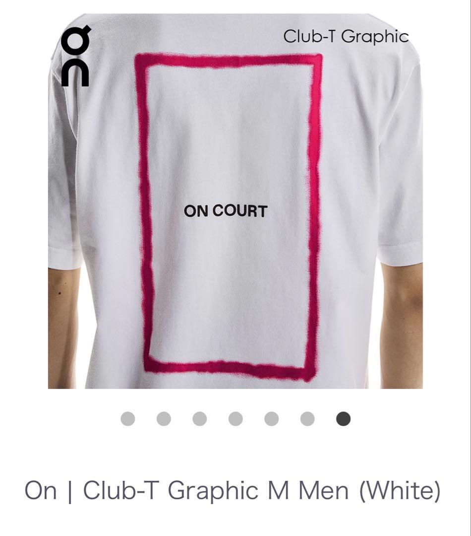 新品未使用On Tennis | Club-T Graphic (White)