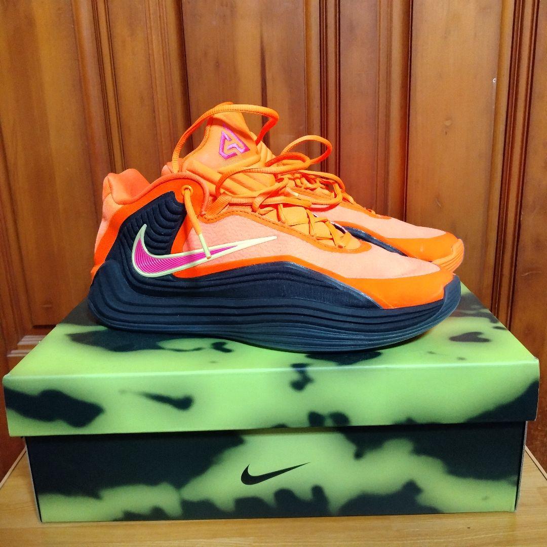 Nike ヤニス Freak7 オレンジ ブラック 27.5cm