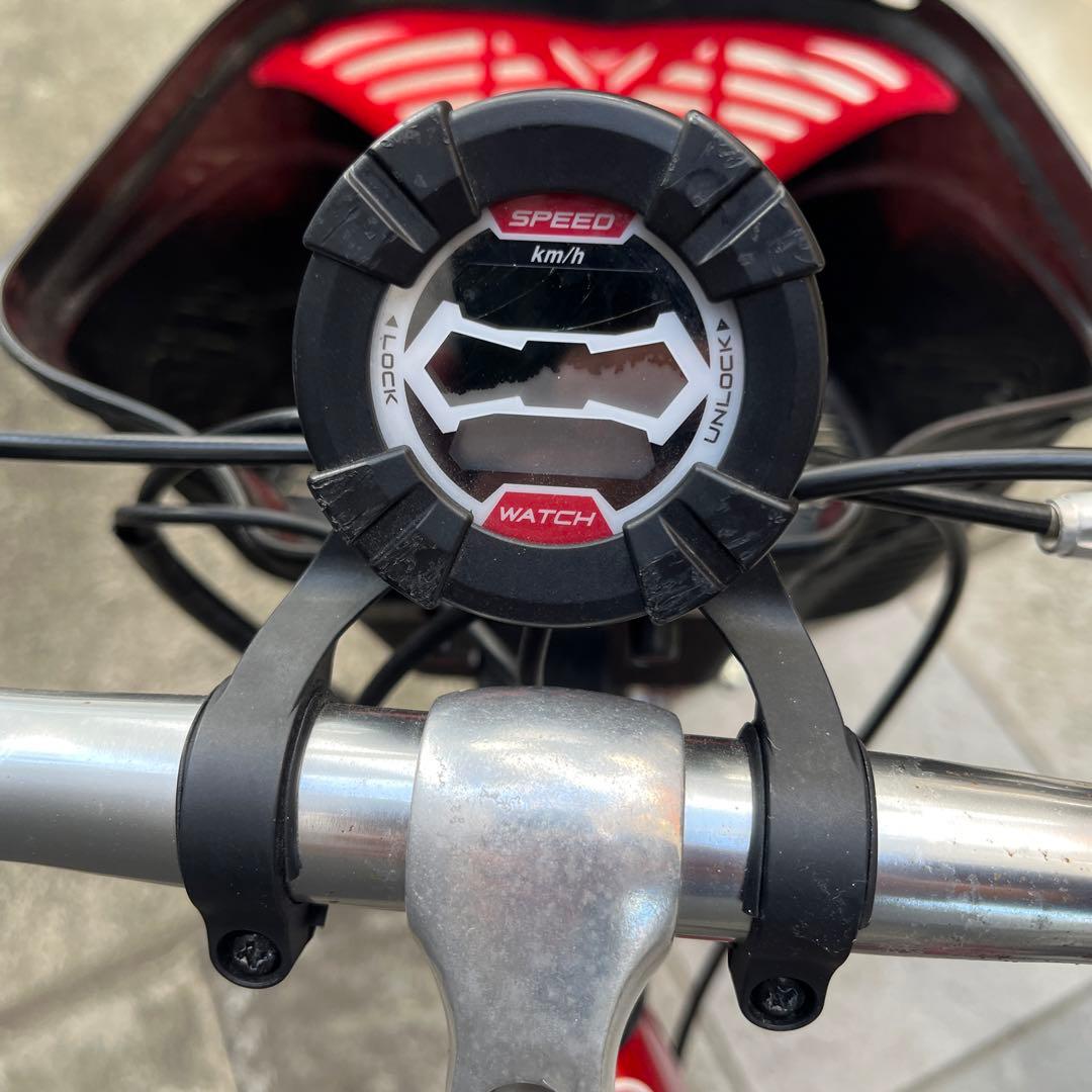 子供用自転車 キッズバイク 6速切替 20インチ MTB クロスバイク 赤