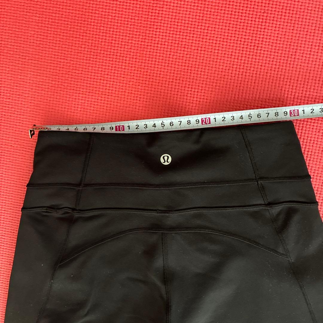 Lululemon 黒 フレア ヨガパンツ サイズ8