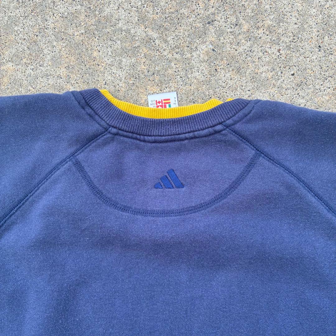 90s adidas golf vintage スウェット　ネイビー　L