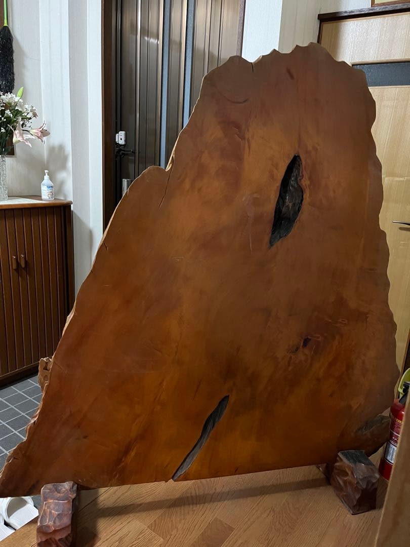 虎の衝立。