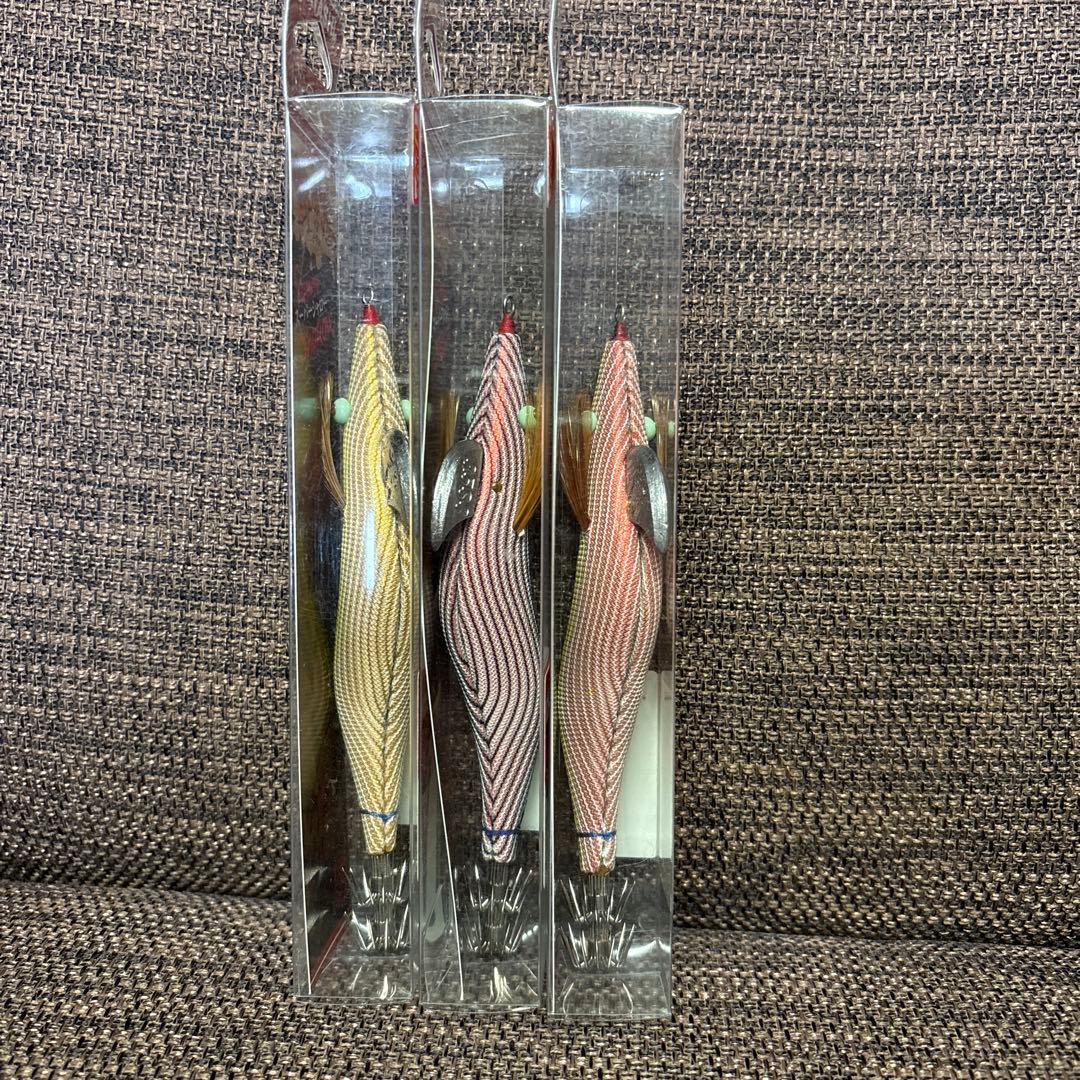YY⭐︎林釣漁具製作所　エギザル　餌木猿　紫式　3.5号　3個セット
