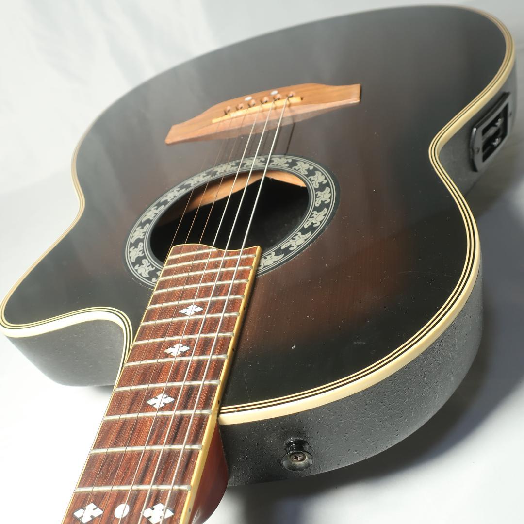 Sepia Crue EA-240-BKS エレアコ ギター ケース付