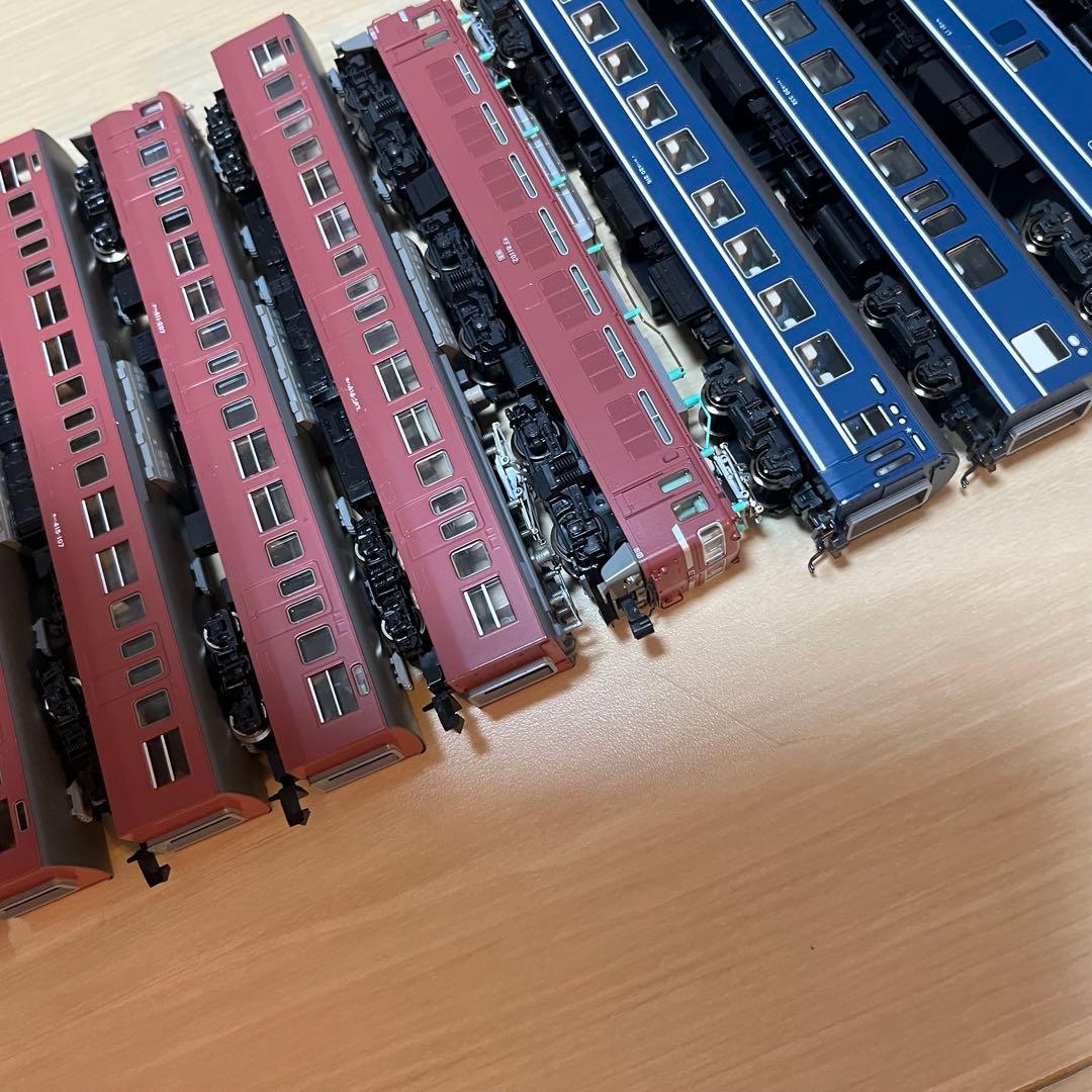 Nゲージ鉄道模型セット 収納ケース付き
