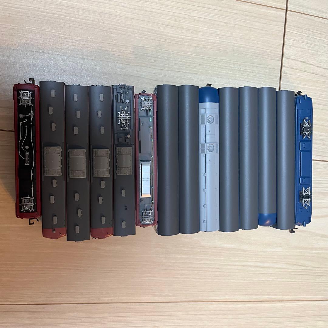 Nゲージ鉄道模型セット 収納ケース付き