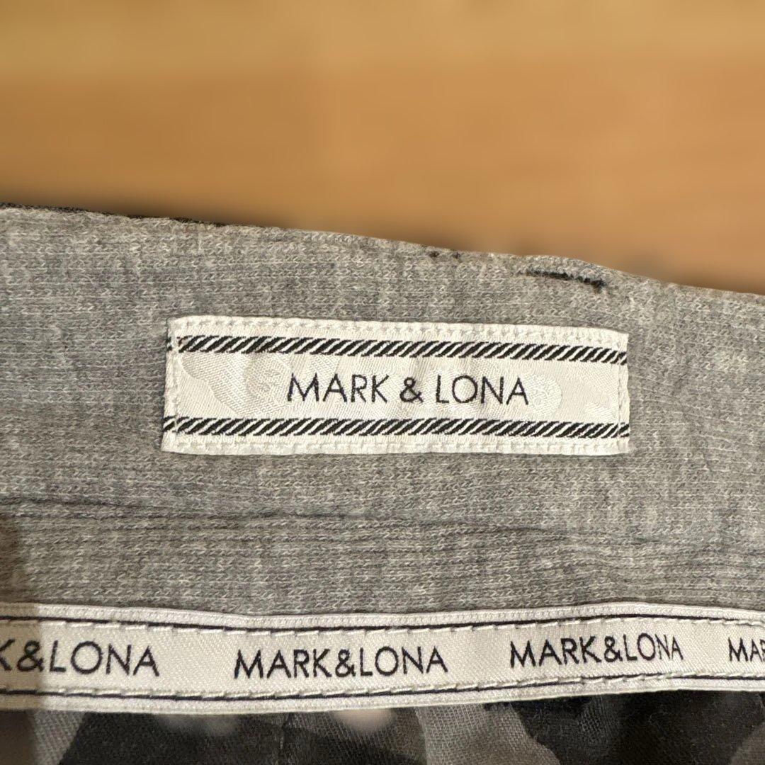 ◼️MARK&LONA◼️ロゴ入りコーデュロイパンツ秋冬L黒