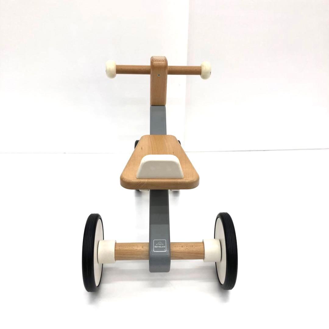 Bornelund ボーネルンド　木の四輪バイク　bajocycle グレー