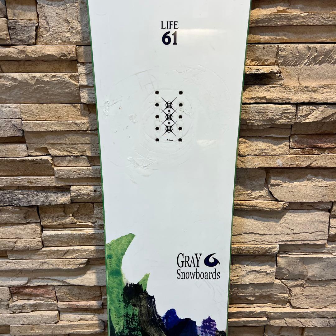 GRAY boards LIFE 61 161cm グレイ スノーボード