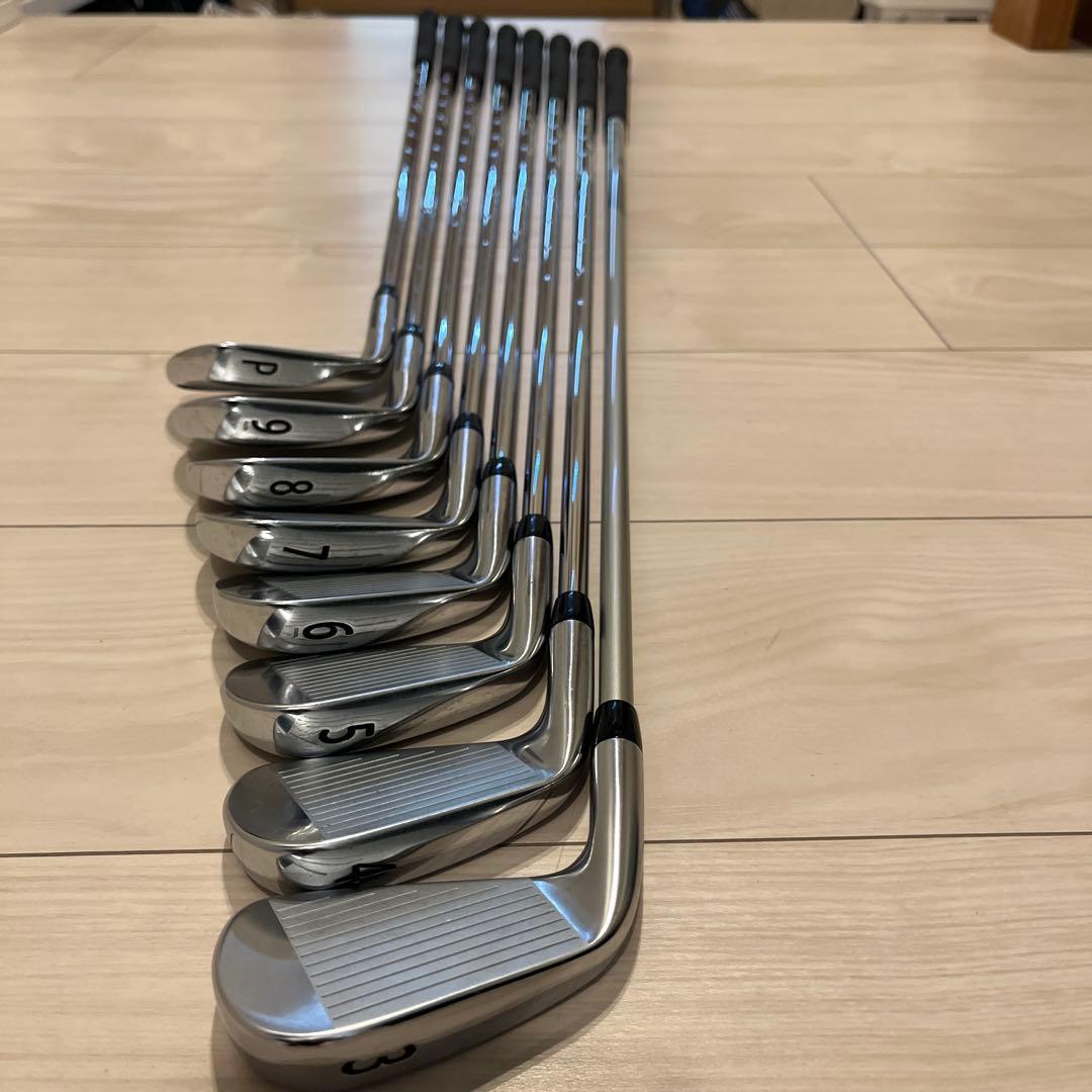 タイトリスト　AP2 ７１８　3番〜ピッチング　8本セット　ヘッドカバー付き