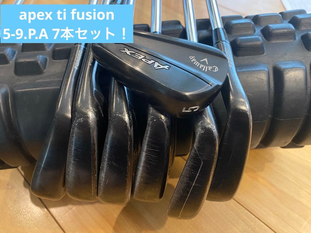 【Callaway APEX Ti FUSION メンズアイアン 7本セット】