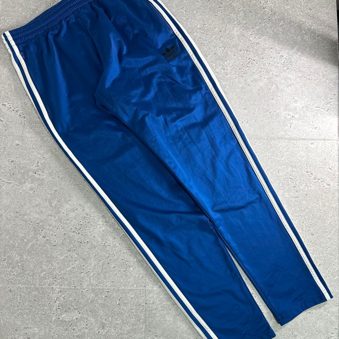 【希少】adidas 00s トラックパンツ ジャージ ファイヤーバード ブルー