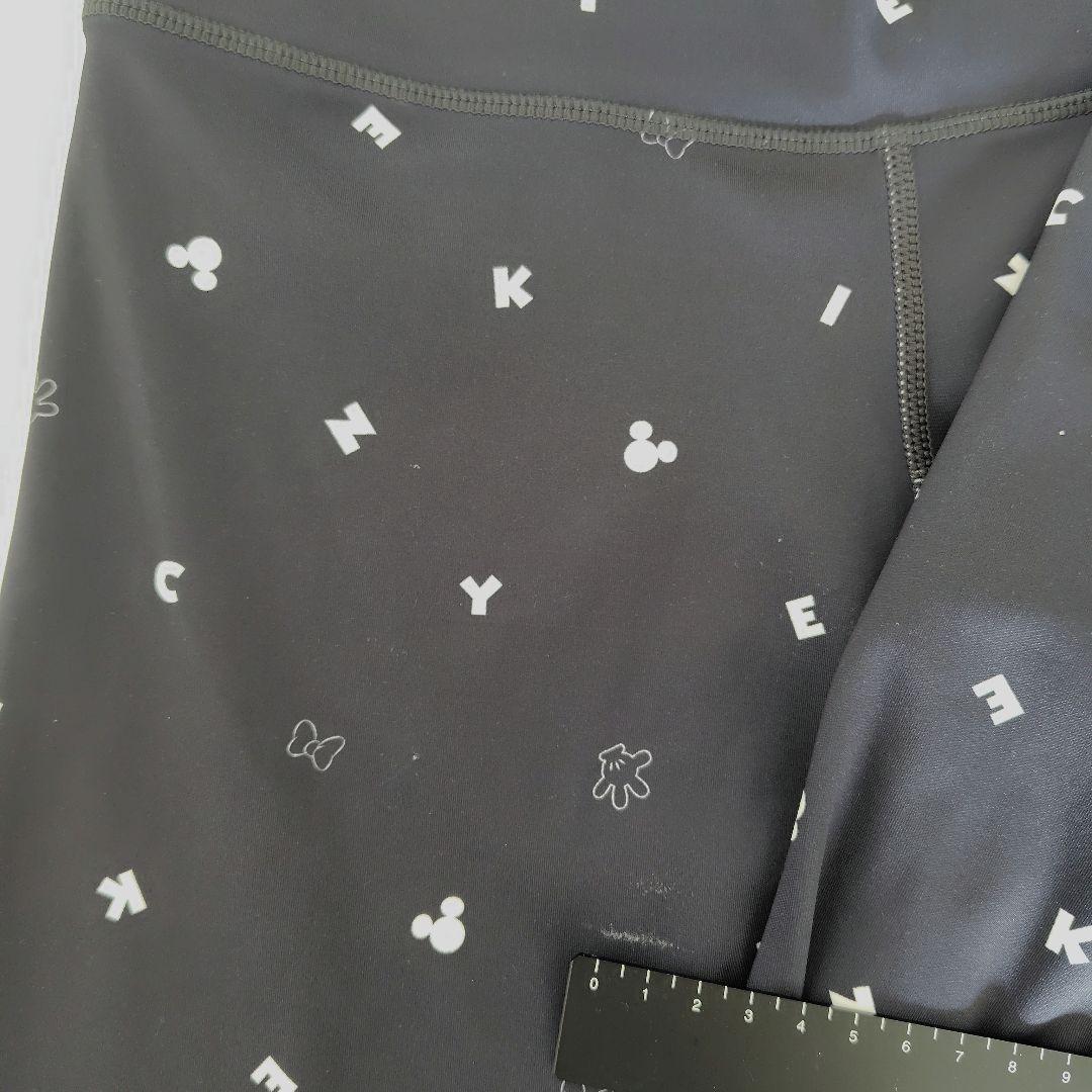 【美品】ディズニー　ミッキー　レギンス　スカーラ　LAVA　ブラック　黒