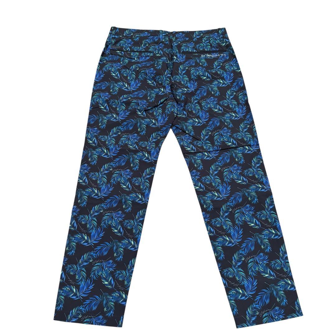 【50％オフ】定価2.1万円　St ANDREWS ゴルフパンツ 柄　メンズ